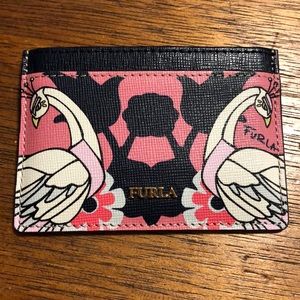 Furla Babylon peacock Cardholder